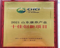 山東康養(yǎng)產業(yè)十佳創(chuàng)新項目